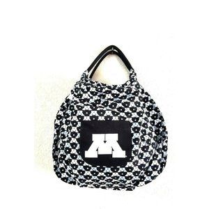 MINNESOTA GOLDEN GOPHERS‎ BAG TOTE PURSE BLACK
